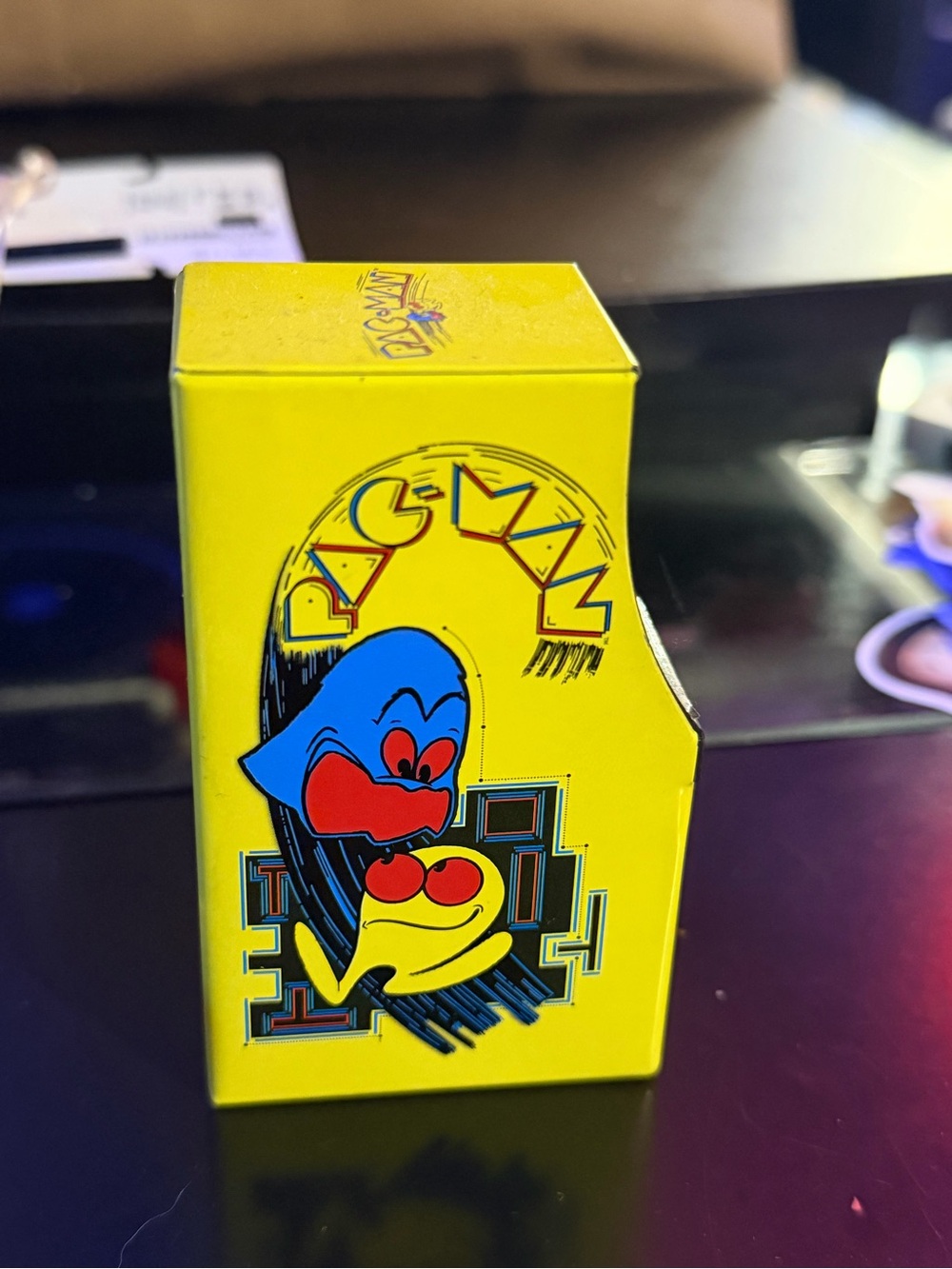 Mini Pac Man Arcade Machine - Man Cave Decor - Picture 7 of 7